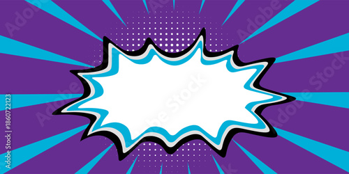 purple Blue burst background