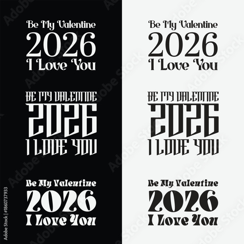 Creative Valentine's Day vector elements and love-themed festive artwork.