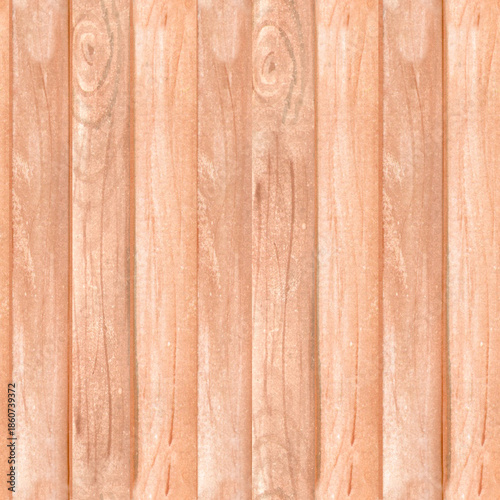 Cuadro en lienzo Textura rústica de tábuas de madeira clara, sem emendas, papel de parede madeira