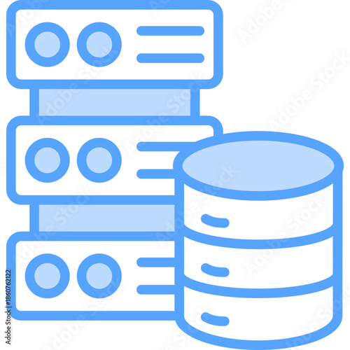 Data Server solid icon