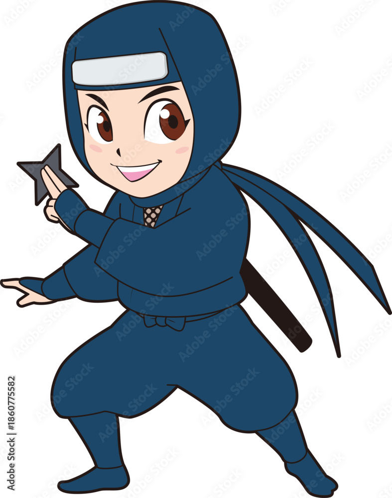 Obraz premium 忍者