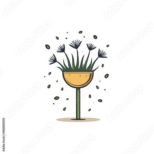 flat icon illustration color 8