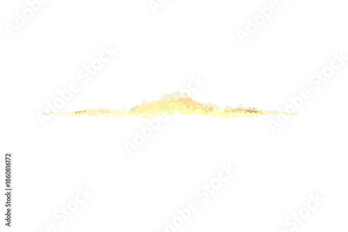 Scia luminosa trasparente con bagliore dorato e particelle eteree, ideale per effetti speciali e design grafico moderno.