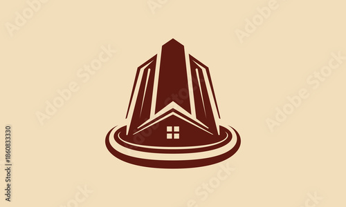 Real Estate Property Modern Logo