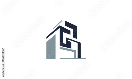Architect Studio Modern Logo