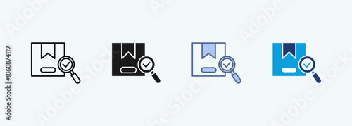 quality control Multiple Style Icon Collection