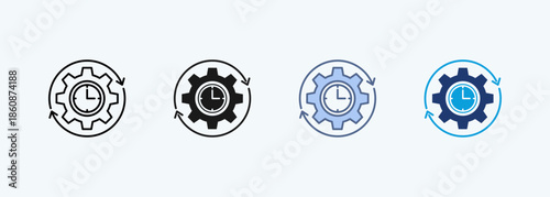 consistency Multiple Style Icon Collection