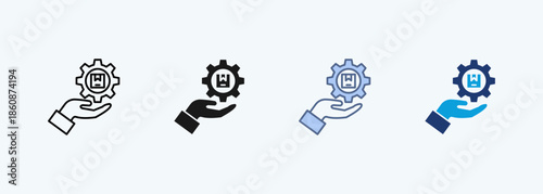 product management Multiple Style Icon Collection