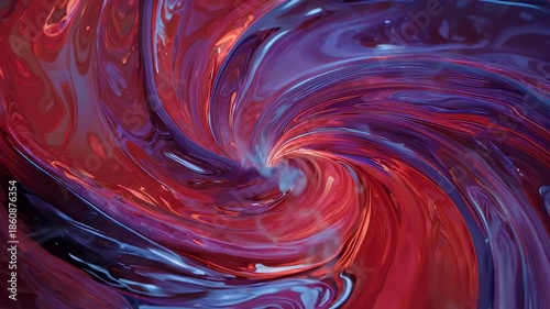Vibrant Swirling Colors Abstract Motion Background.