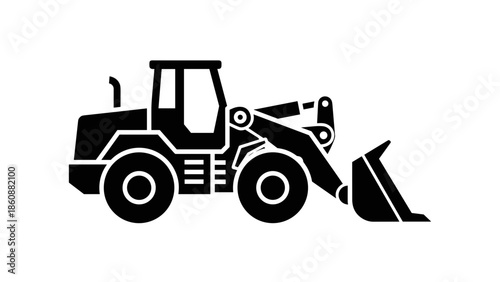 Front loader heavy machinery equipment vehicle.