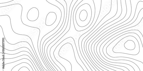 Seamless black and white abstract background vector featuring a swirl pattern of wave lines and spiral shapes for a modern textured wallpaper design