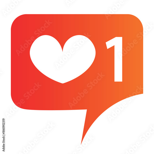 Etiqueta red social un like