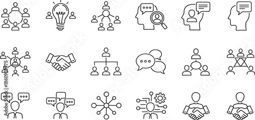 Sustainable green building and renewable energy icon set featuring eco friendly house solar panels smart city infrastructure and environmental conservation symbols