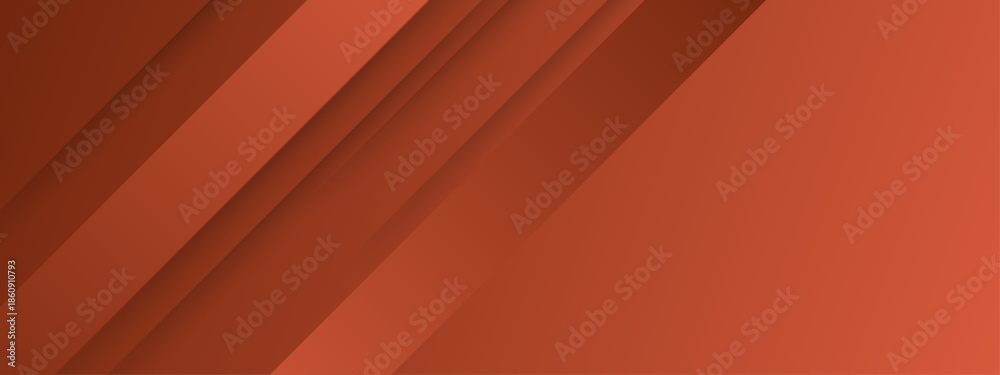 Obraz premium Abstract background with orange diagonal stripes and shadows