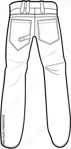 Pants vector