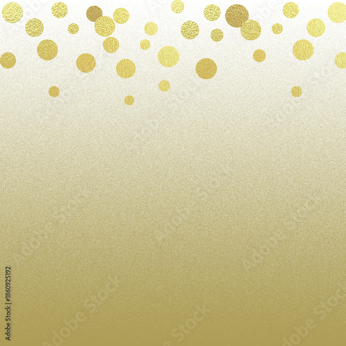Luxury 2026 Golden Confetti Texture with Shiny glowing Gradient Background for New Year Celebration Event and Branding Design
