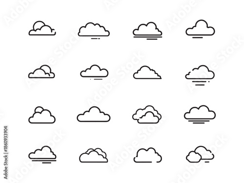 Autumn clouds embrace the fading sunlight