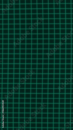 Green grid motion background