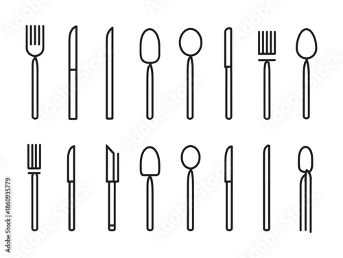 Cutlery set durable stylish kitchen essential