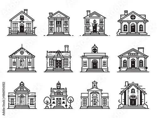 Colonial house with timeless classic charm