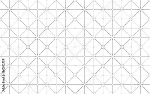 Geometric pattern with diamond shapes and dots
