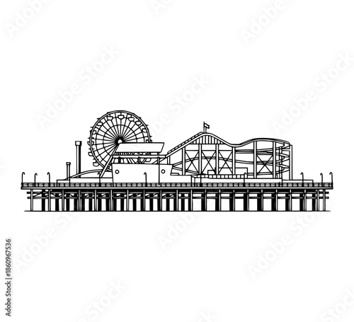 Santa Monica Pier, California