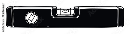 Professional spirit level measuring instrument for construction and carpentry work ensuring precision and accuracy in various building and renovation projects