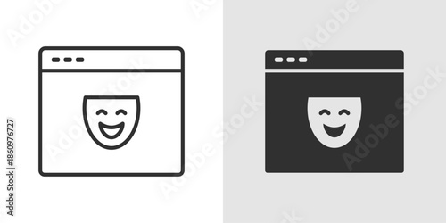 Dark Web Icon representing hidden networks, anonymous browsing, cyber underground, and encrypted internet activity.