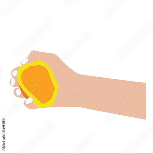 hand squeezing lemon. lemon squeeze
