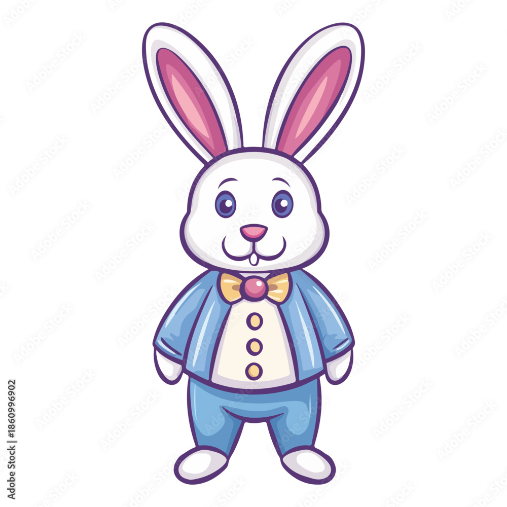 Obraz premium rabbit, easter, festival, animal, costume, vector, transparent background, bonnie, bunny, isolated, cute, mammal, fluffy, small, rodent, ears, easter bunny, pet, nature