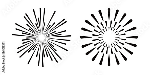 Fireworks, happy new year, festive fireworks display, a collection of black fireworks on White background,  Black fireworks explosion on white background 