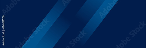 Abstract blue red banner geometric shapes background. Vector abstract graphic design banner pattern presentation background web template.