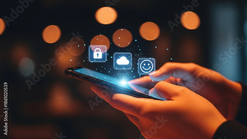 Mobile Security, Cloud Computing, and Social Media Interaction on Smartphone for Digital Privacy and Online Protection