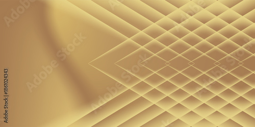 An abstract background using warm gold and beige tones. The design consists of diagonal lines and shapes that create a sense of dimension and detail.