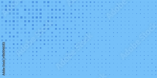 Blue tiles pattern. Classic seamless mosaic. Square swimming pool texture. Simple bathroom background.  swimming pattern