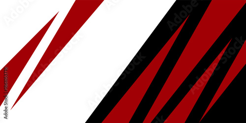 Template corporate banner concept red black grey and white contrast background. You can use for ad, poster, template, business presentation. Vector illustration