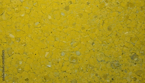 Yellow hexagon background with geometric pattern and modern tech-inspired design