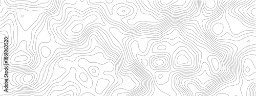 Topographic map lines abstract vector illustration contour geography scheme for cartography and terrain elevation