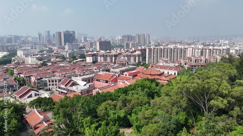 Aerial Photo of Quanzhou Urban Greening, Fujian China