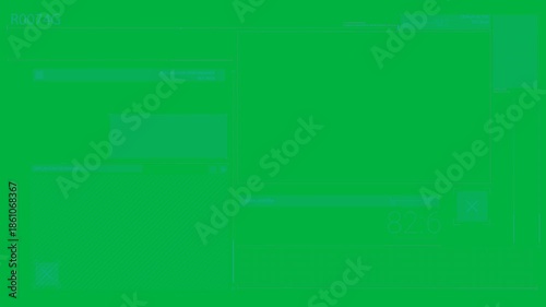 App Interface Menu with Alpha Channel