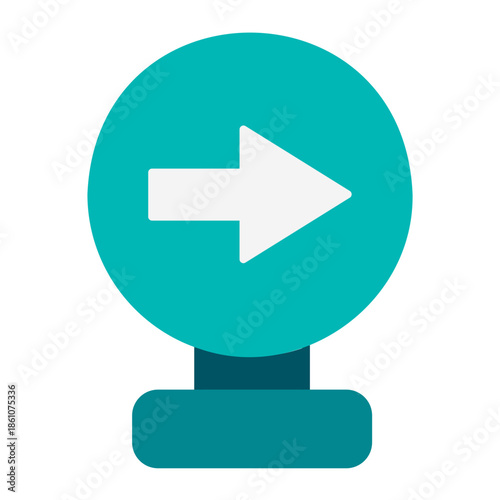 interactive traffic sign