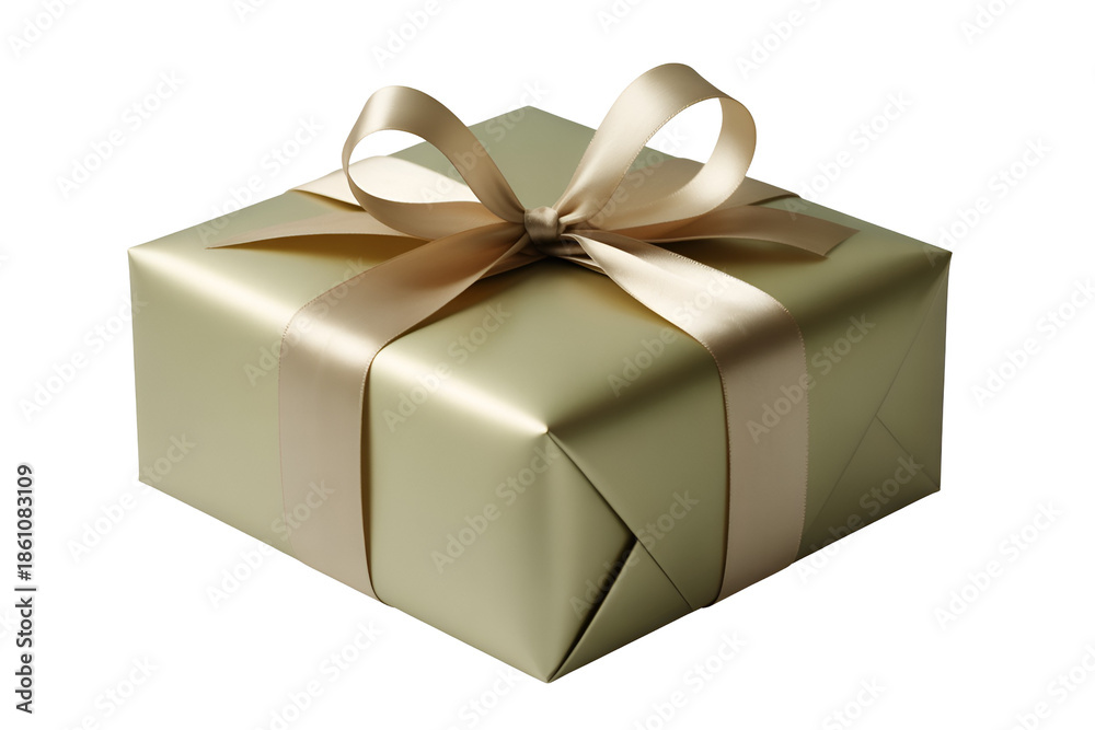 Obraz premium gift box isolated on white