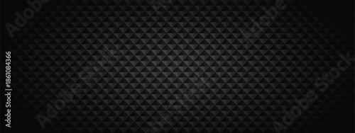 black tech geometric background abstract rhomb tile pattern