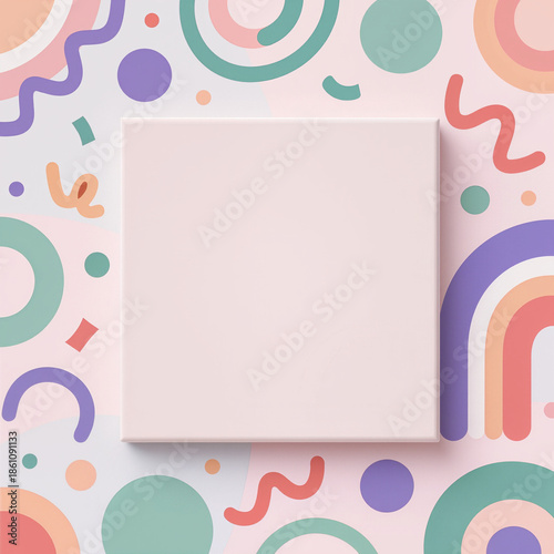 Modern New Year Vector Background for Social Media Posts