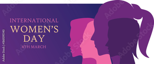 International women day . 8th march . women empowerment . Women day