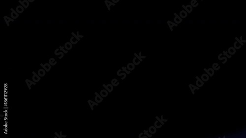 Wallpaper Mural Blue light leak effect cinematic background transition Torontodigital.ca