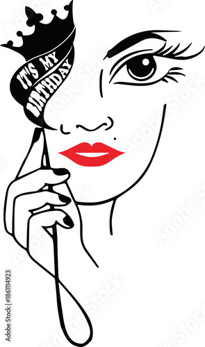 It's My Birthday Svg