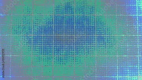 Abstract background, Real video handmade with old screens and graph paper