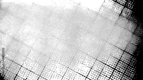 Old graph paper and screens for designer and graphic designer. Black and white