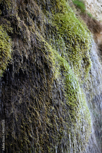 The Crying Rock at the Normandy Coast, Fècamp, France. Cliff line, beach and details of the normandy coast at Fècamp. The English Channel from the french side.